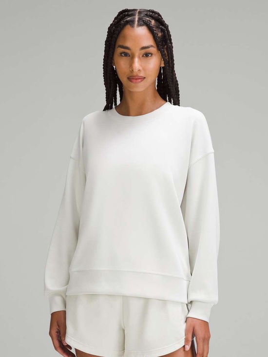 lululemon athletica Tops - Lululemon Softstreme Crewneck Pullover – Bone